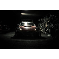 Capot Ventilé en Fibre pour Mazda RX-8