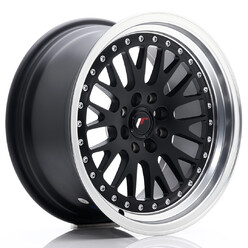 Japan Racing JR-10 16x8" 4x100/108 ET20, Noir Mat / Satiné