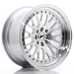 Japan Racing JR-10 16x8" 4x100/108 ET20, Gris Argenté / Poli