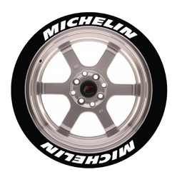 Stickers Michelin, Marquage Pneu Permanent