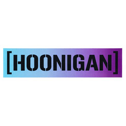 Sticker Hoonigan Shift Censor Bar Bleu & Violet