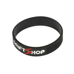 Bracelet DriftShop Pneu en Silicone - Noir