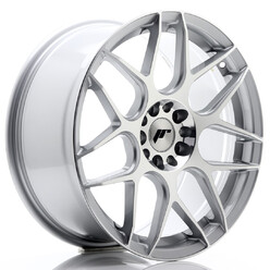 Japan Racing JR-18 18x8.5" 5x100/120 ET35, Gris Argenté Poli