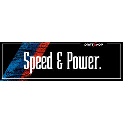 Sticker DriftShop "Speed M Power"