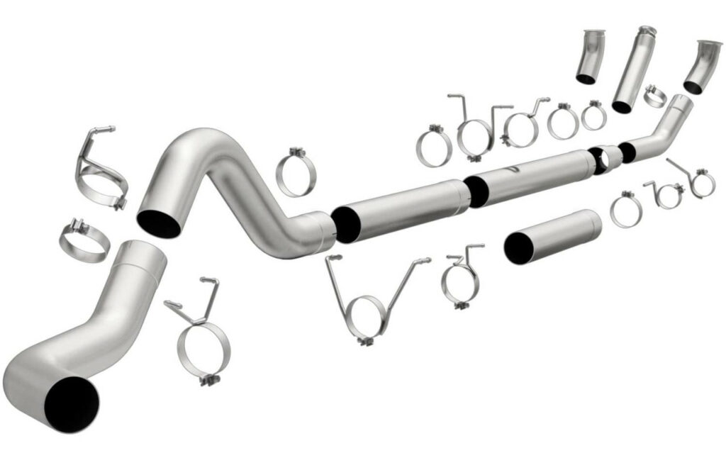 Tubes inox pour ligne d'échappement sur mesure Magnaflow