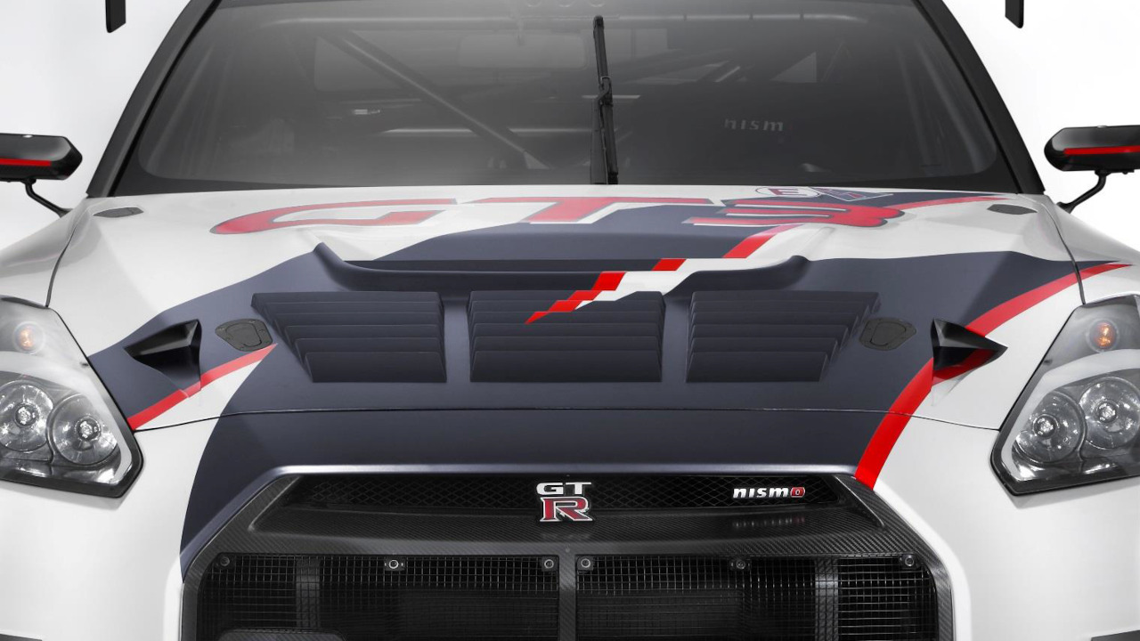 Nissan GT-R Nismo GT3 bonnet vents