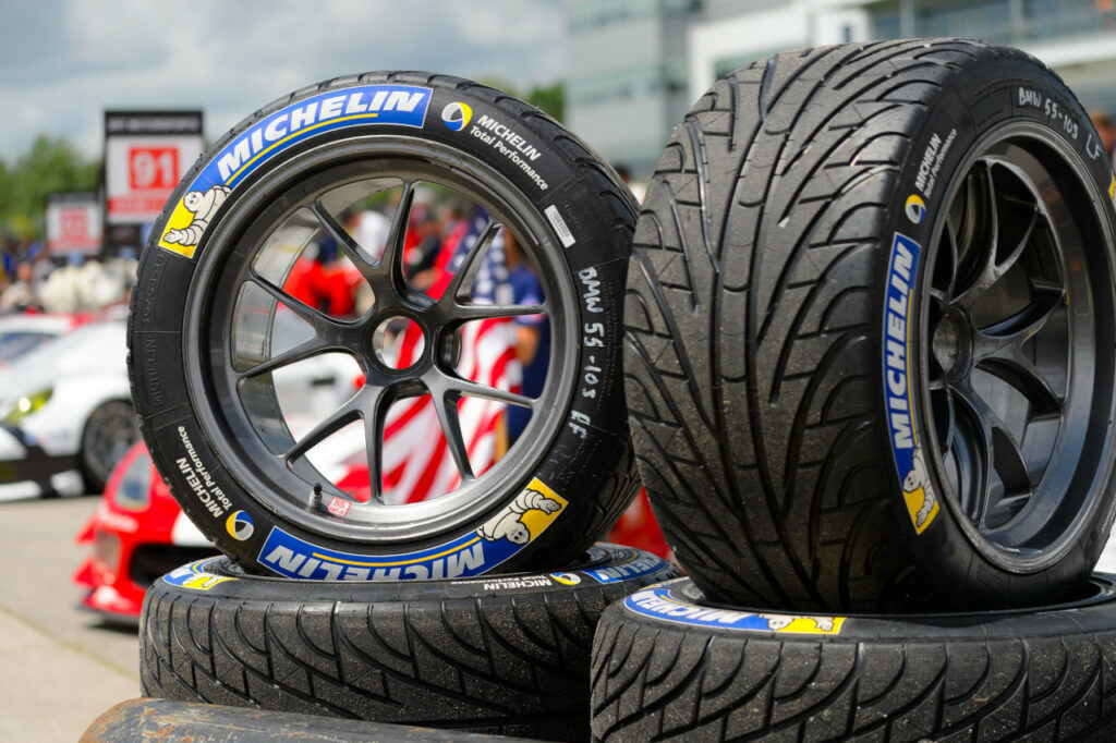 BBS Motorsport wheels with Michelin tires