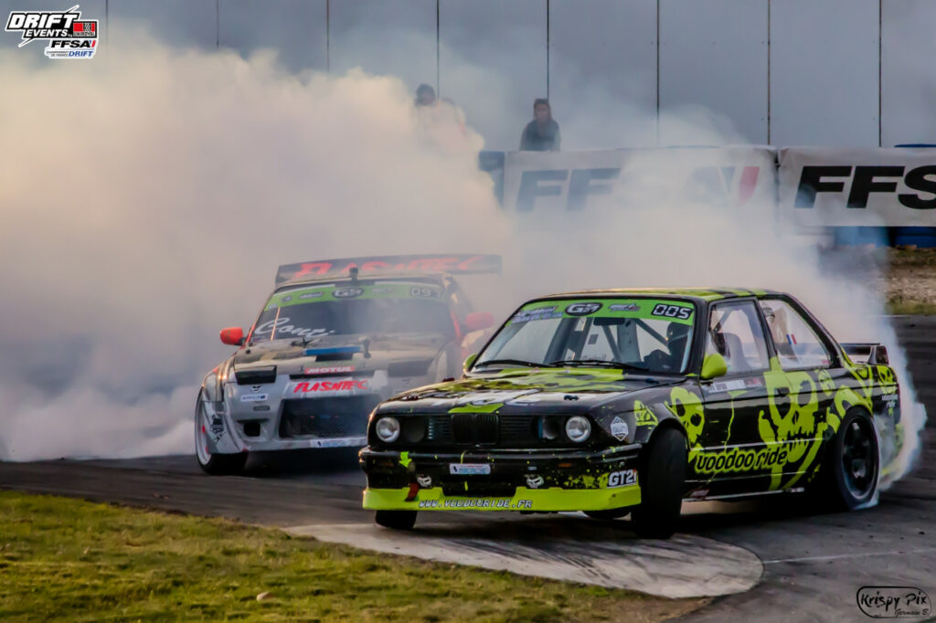 Nicolas Dufour Championnat de France de Drift BMW E30 Albi