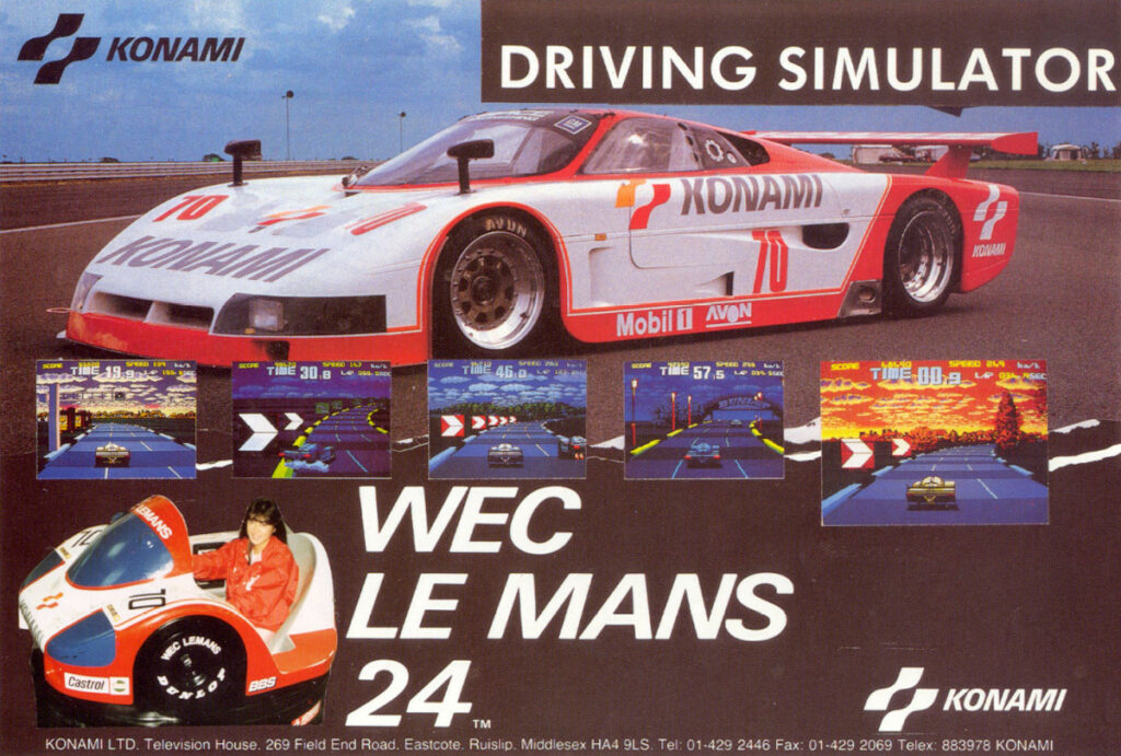 WEC Le Mans 24, Konami, 1986