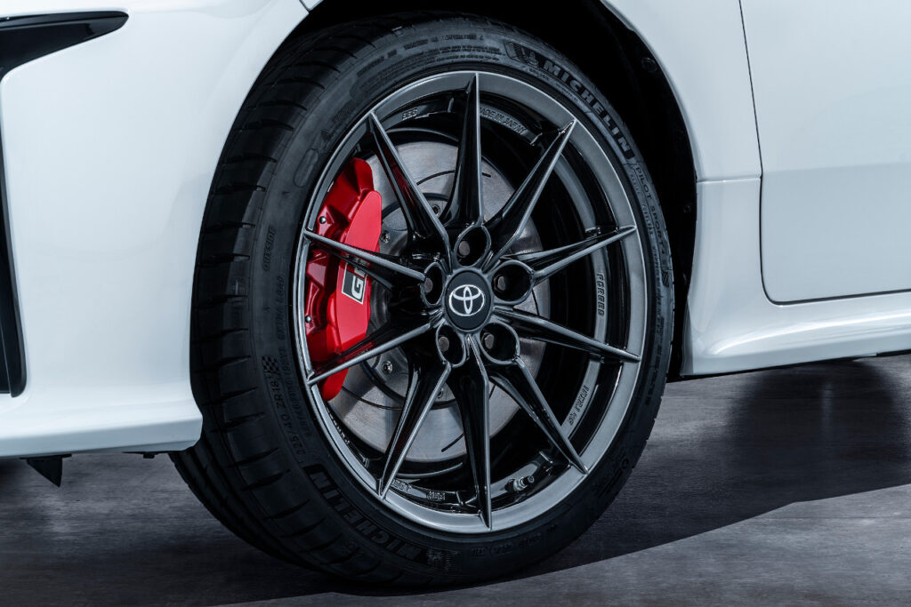 Toyota GR Yaris wheel and brakes