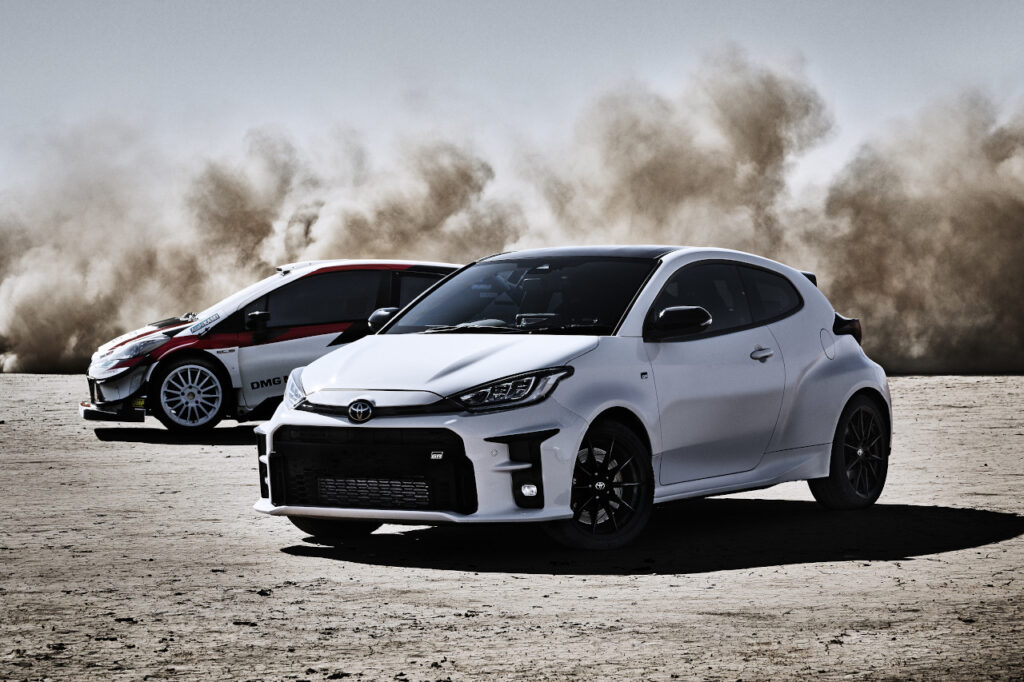 Toyota GR Yaris production and WRC models