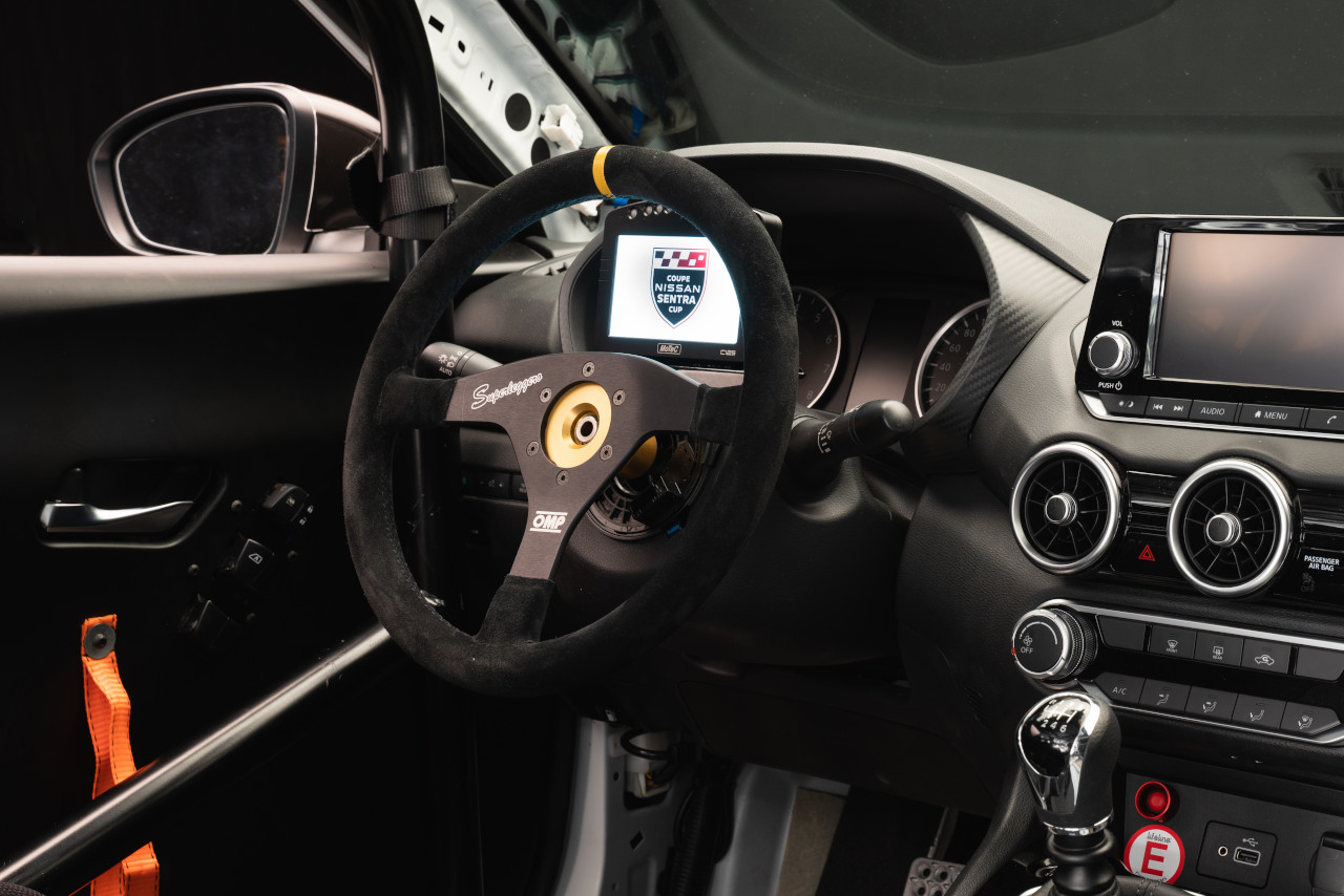 Nissan Sentra Cup racing steering wheel