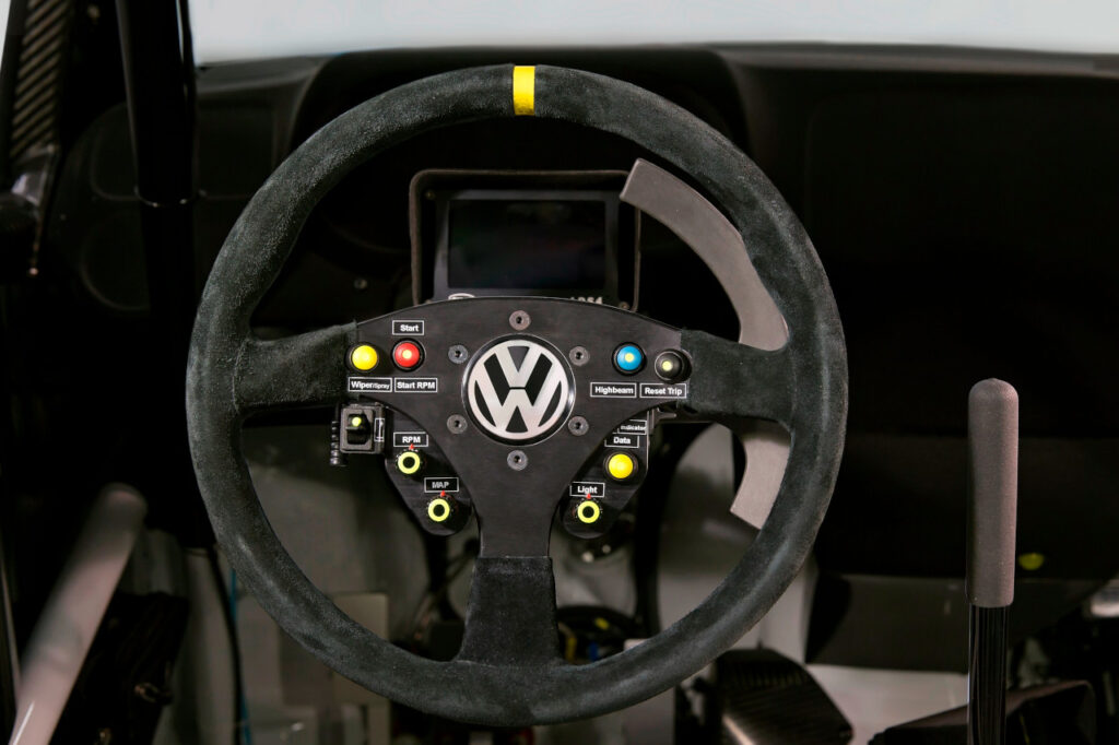 2015 VW Polo R WRC steering wheel