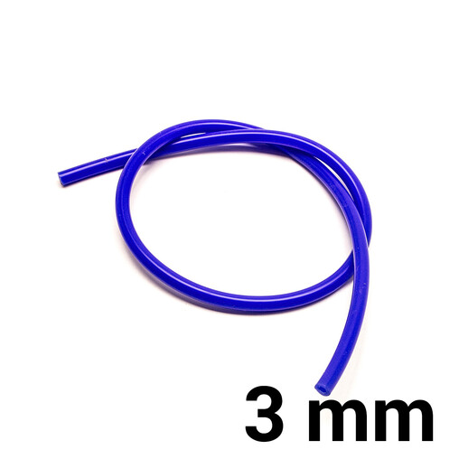 Durite de Dépression Silicone 3 mm - Bleue