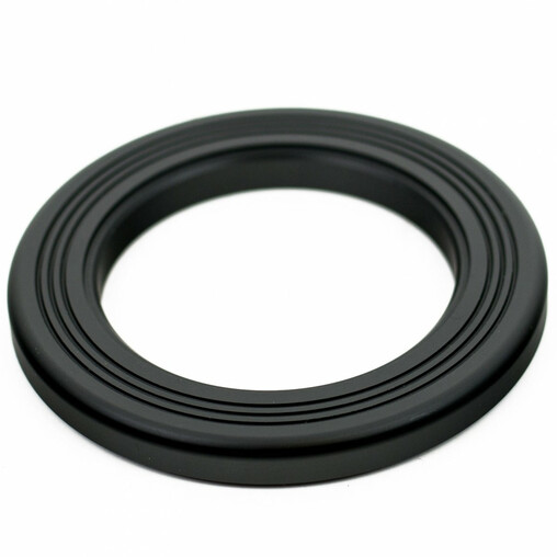 Volant Nardi Classic ND33, Cuir Noir, Branches Noires, Coutures Grises, Tulipé 40 mm