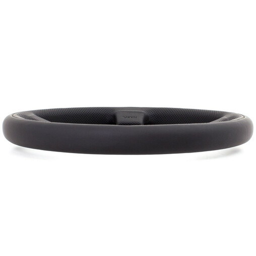 Volant Nardi Twin Line, Cuir Noir, Branches Noires, Ø35 cm