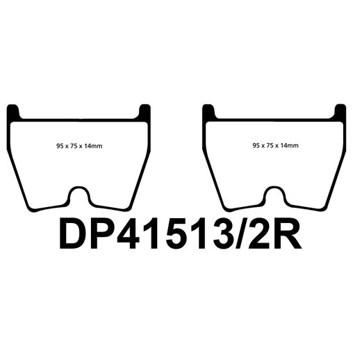 Plaquettes EBC YellowStuff pour Kits Gros Freins D2 Racing