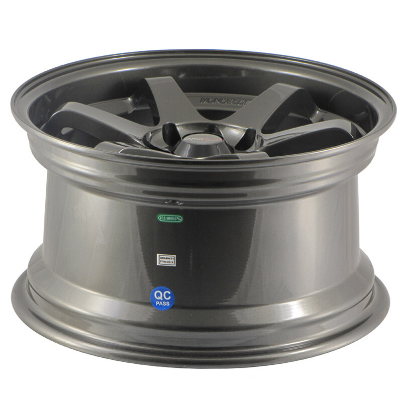 Japan Racing JR-3 15x8" 4x100/108 ET25, Gunmetal