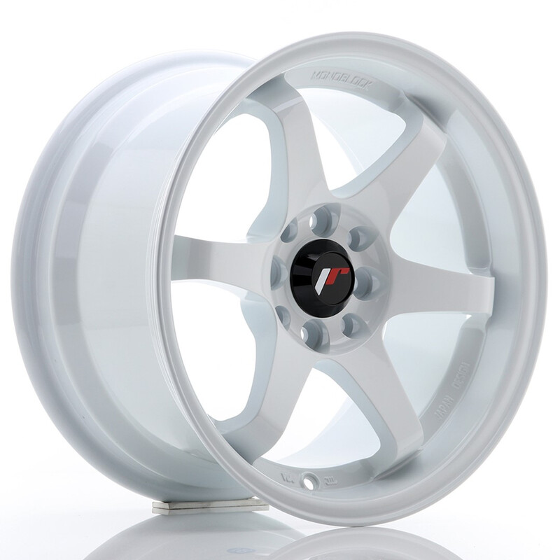 Japan Racing JR-3 15x8" 4x100/108 ET25, Blanc