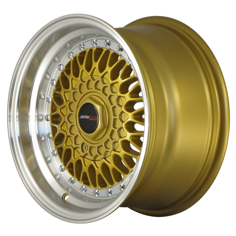 Japan Racing JR-9 15x8" 4x100/114.3 ET15, Or / Doré