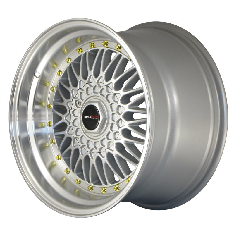 Japan Racing JR-9 17x10" 5x112/120 ET20, Gris Argenté