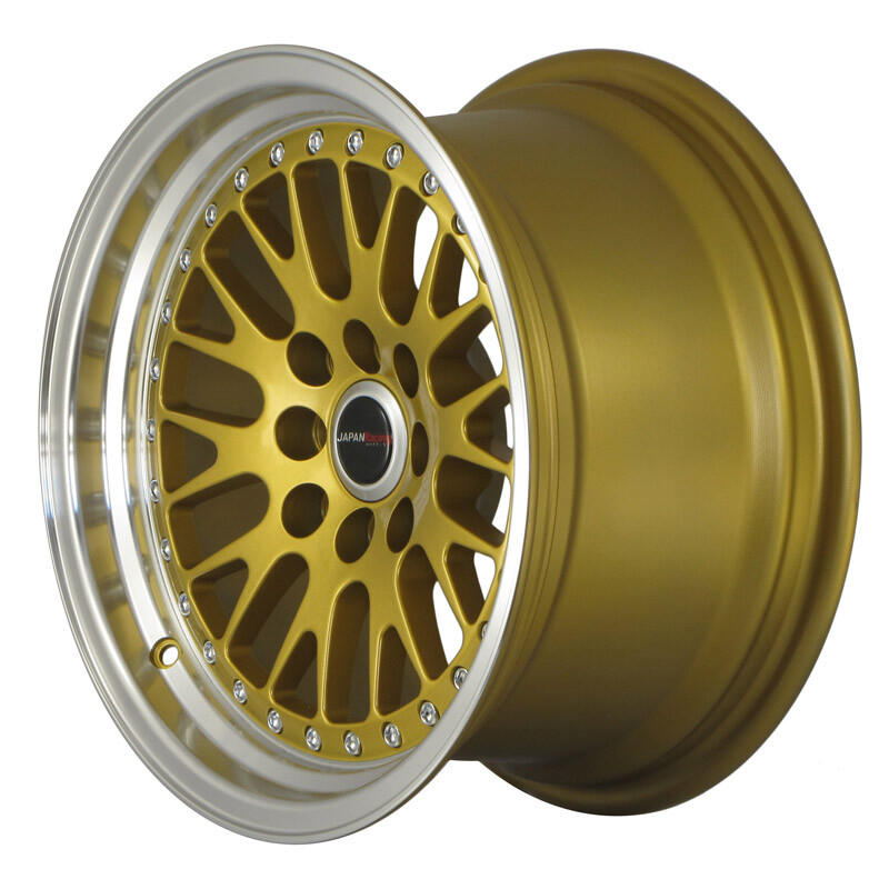 Japan Racing JR-10 15x8" 4x100/114.3 ET15, Or / Doré