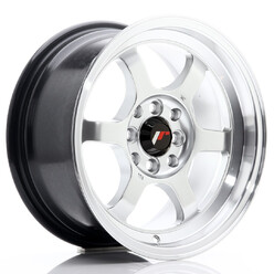 Japan Racing JR-12 15x7.5" 4x100/114.3 ET26, Gris Argenté