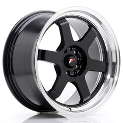 Japan Racing JR-12 18x9" 5x114.3/120 ET25, Noir / Brillant