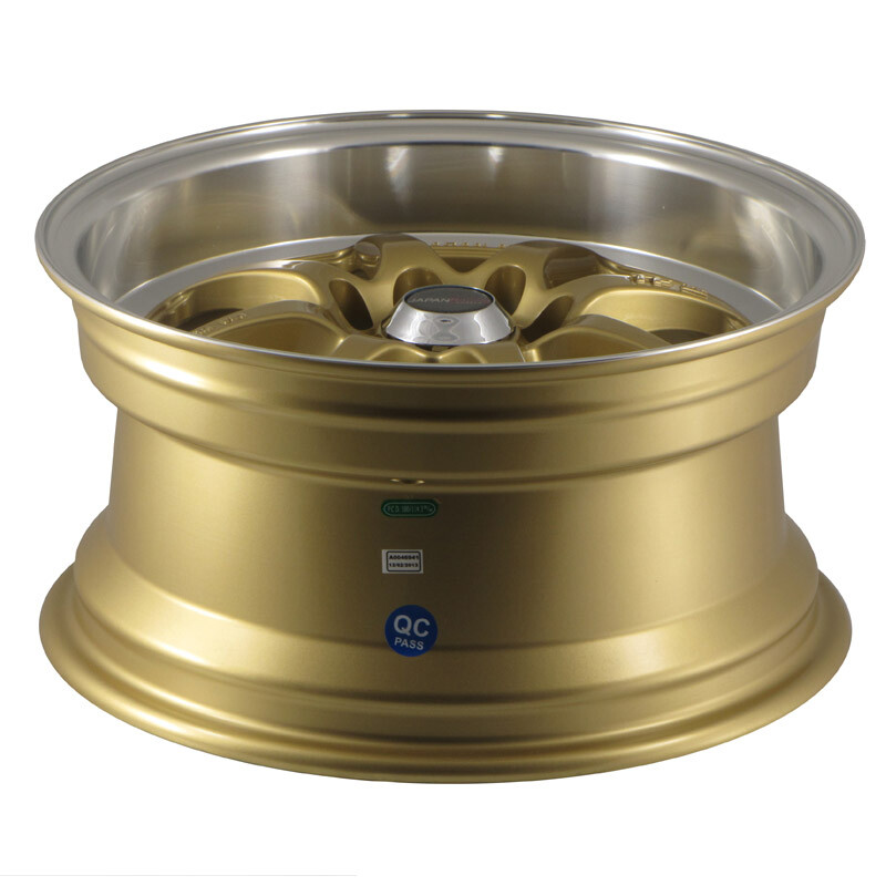 Japan Racing TF-2 15x7.5" 4x100/114.3 ET10, Dorée
