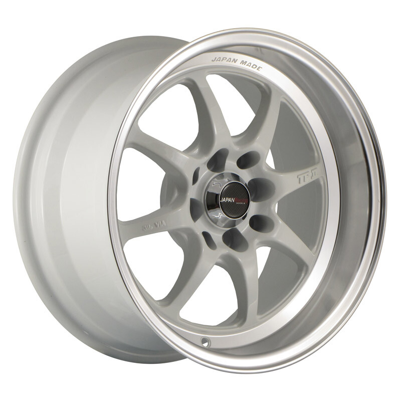 Japan Racing TF-2 15x7.5" 4x100/114.3 ET30, Blanc