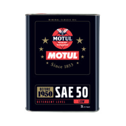 Huile Motul Historique - SAE50 (2L)