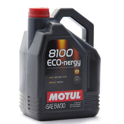 5L Huile Motul 5W30 8100 Eco-Nergy (Ford, Renault)
