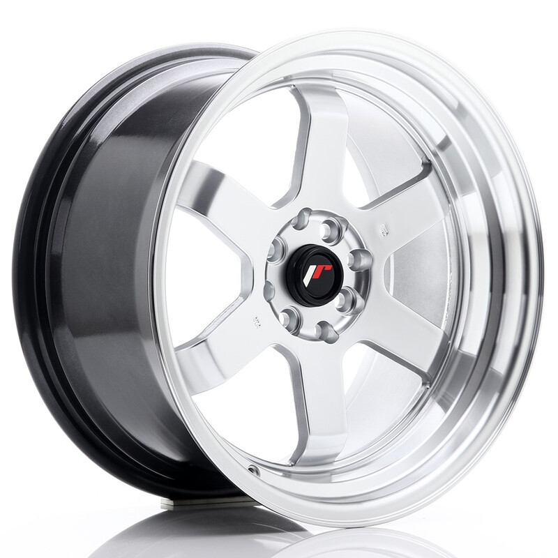 Japan Racing JR-12 17x9" 4x100/114.3 ET25, Gris Argenté