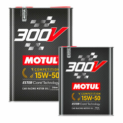 Pack Huile Motul 300V Compétition 15W50 (5L + 2L)