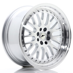 Japan Racing JR-10 17x8" 4x100/114.3 ET35, Gris Argenté / Poli