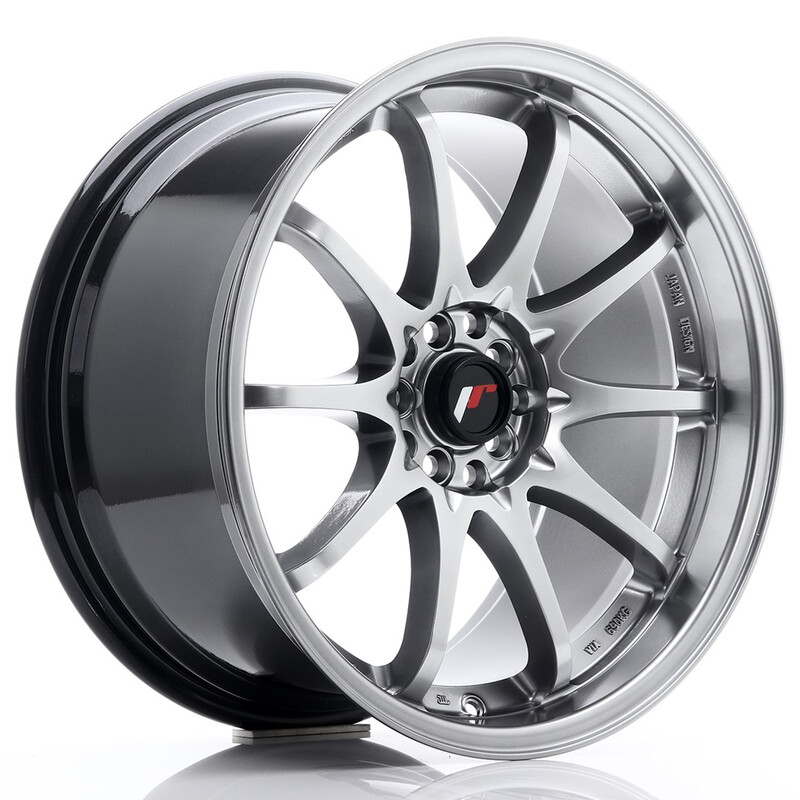 Japan Racing JR-5 Extreme Concave 18x9.5" 5x100/114.3 ET38, Hyper Black