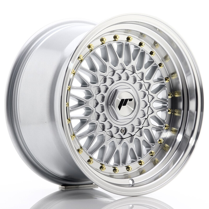 Japan Racing JR-9 16x9" 4x100/108 ET20, Gris Argenté / Poli