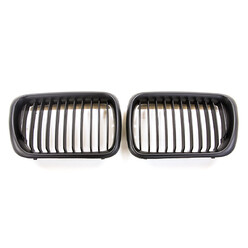 Grilles de Calandre Noires pour BMW E36 Phase 2 (Haricots)