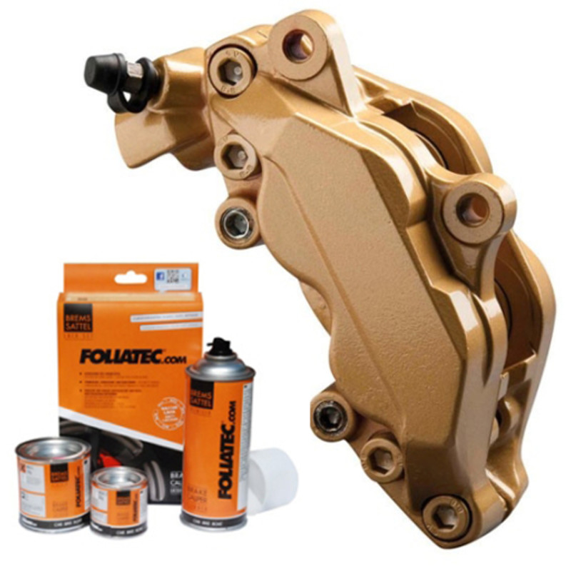 Peinture Foliatec Dorée pour Etriers de Frein En Stock,
