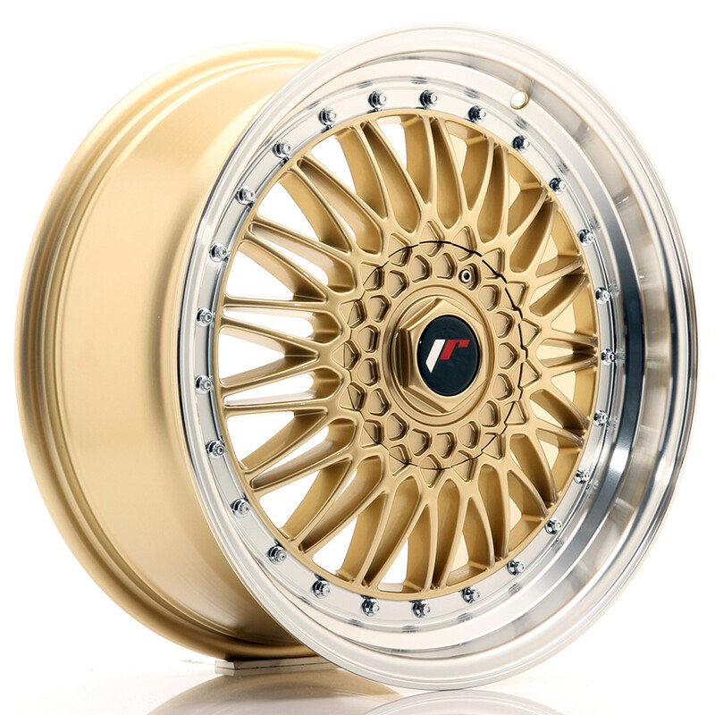 Japan Racing JR-9 18x8" (4 & 5 trous - sur mesure) ET35-40, Or / Doré