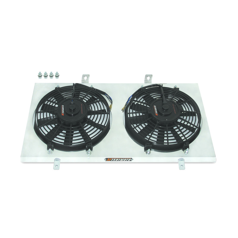Platine Aluminium Double Ventilateur Mishimoto pour Subaru Impreza WRX / STI GD (01-07)
