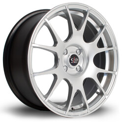 Rota Blitz 17x8" 5x100 ET35, Gris Argenté / Poli