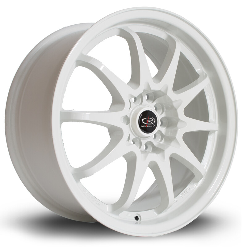 Rota Fighter 17x8" 5x100/114.3 ET44, Blanc