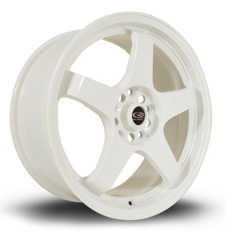 Rota GTR 17x7.5" 4x108 ET45, Blanc