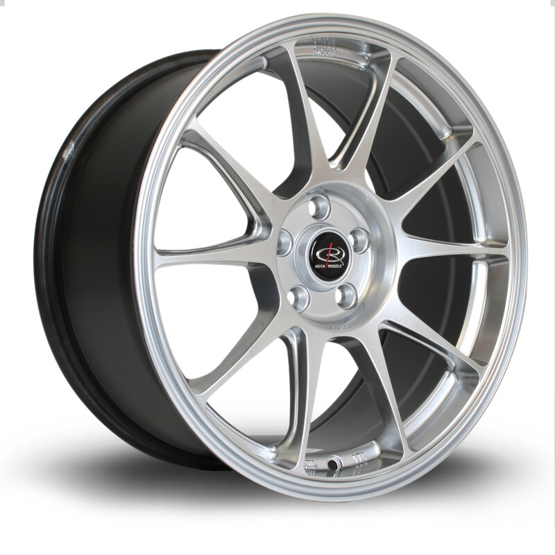 Rota Titan 17x8" 5x114.3 ET42, Gris Argenté / Poli