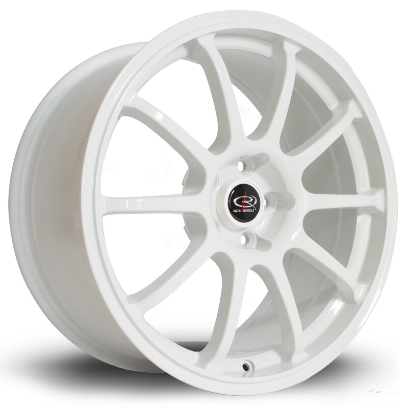 Rota Force 17x7.5" 5x114.3 ET45, Blanc