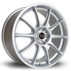 Rota GRA 17x7.5" 5x100 ET48, Gris Argenté / Poli