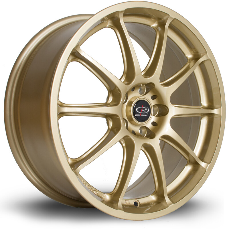 Rota GRA 17x7.5" 5x100 ET48, Or / Doré