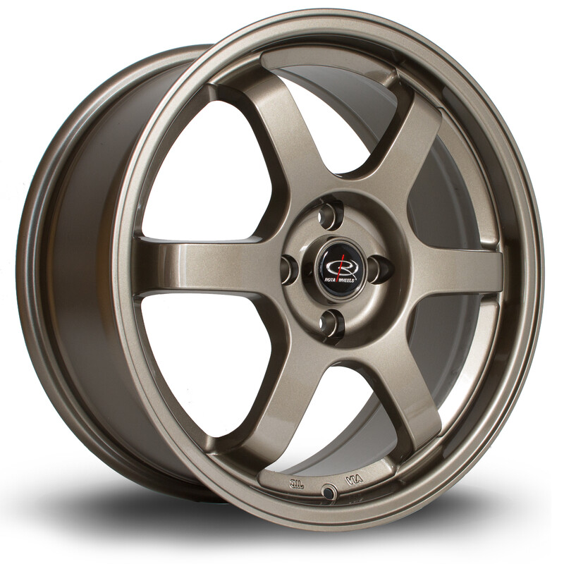 Rota Grid 17x7.5" 5x100 ET45, Bronze