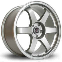 Rota Grid 18x8.5" 5x108 ET42, Gris Argenté / Poli